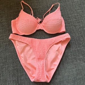 Triangl Underwire Coral Bikini
